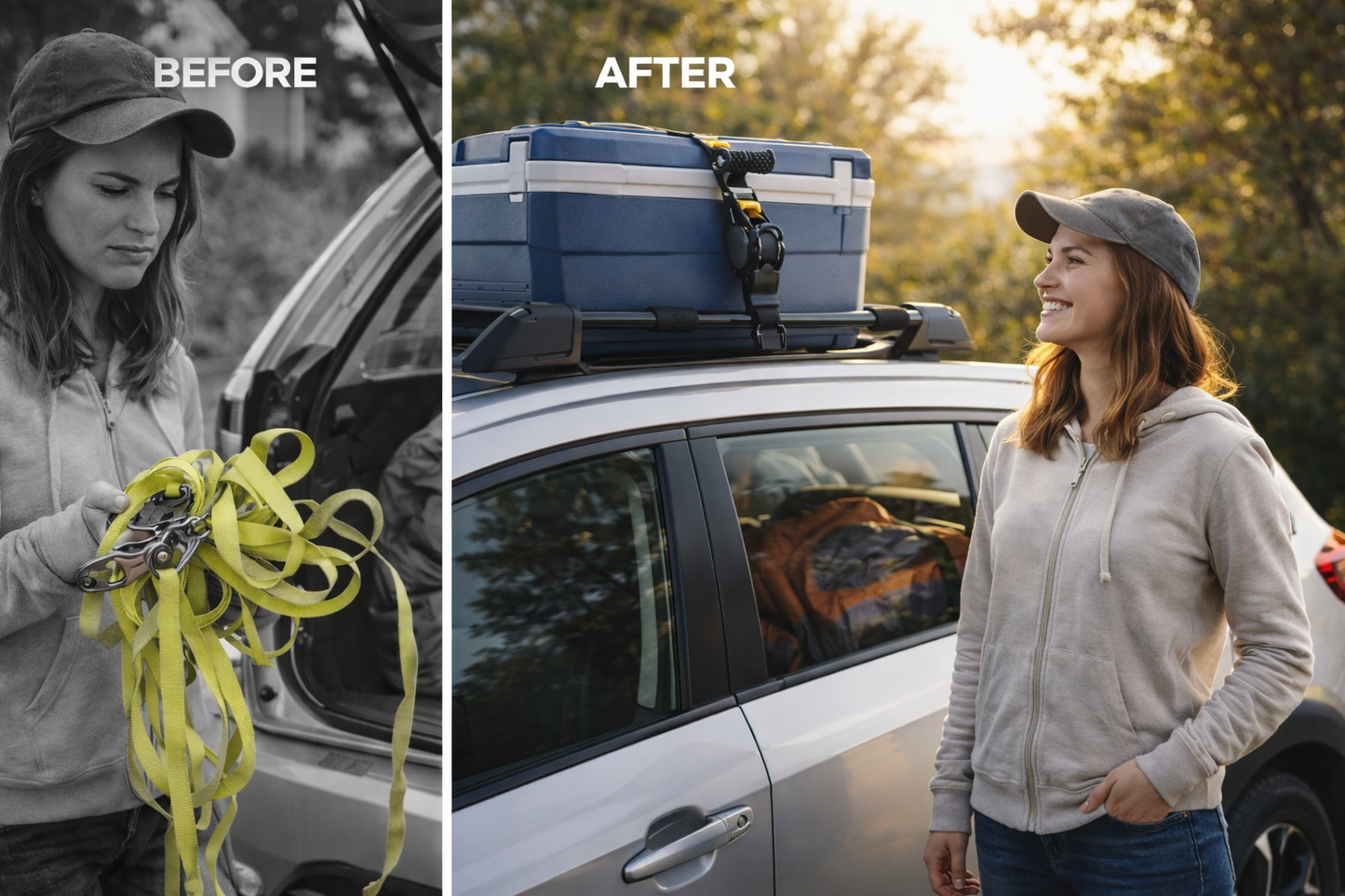 Retractable Ratchet Strap