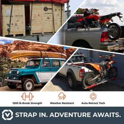 Retractable Ratchet Strap